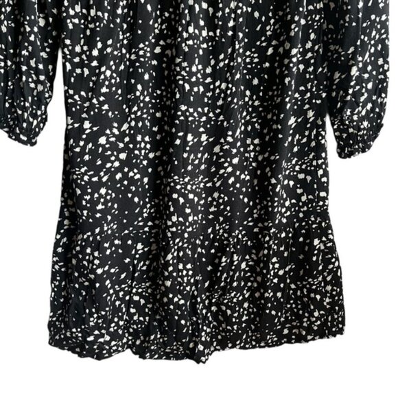 Park & Fifth Dress Size XS Black and White Midi - Picture 13 of 16